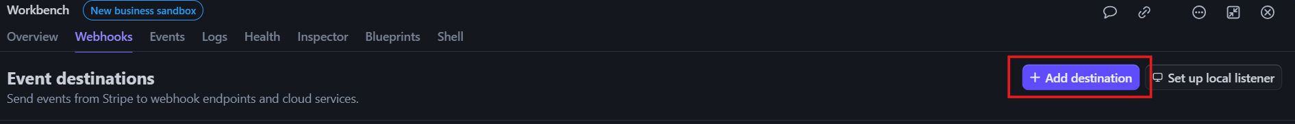stripe Webhook Configuration